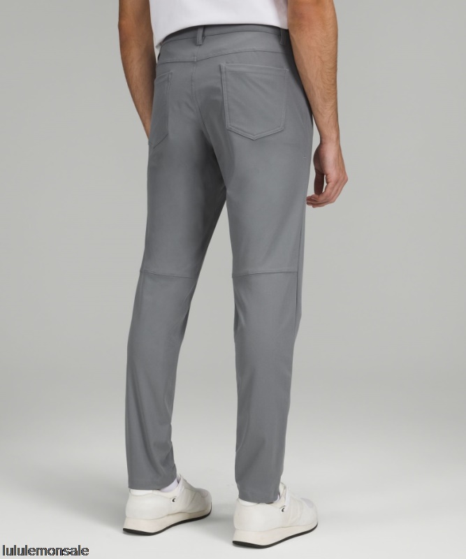 Lululemon Deutschland DELULU1043 | Asphalt Grau Abc Slim-fit Hose 32 Warpstreme